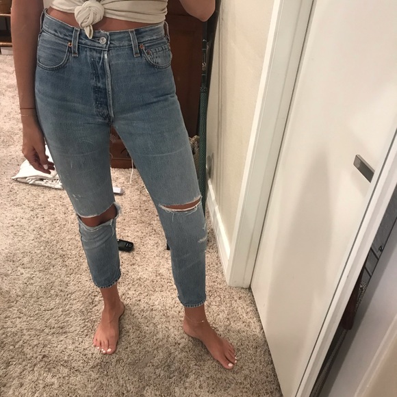 redone levis high rise